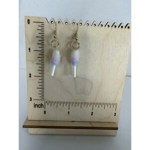 Cotton Candy Earrings - Fair Food - Summer